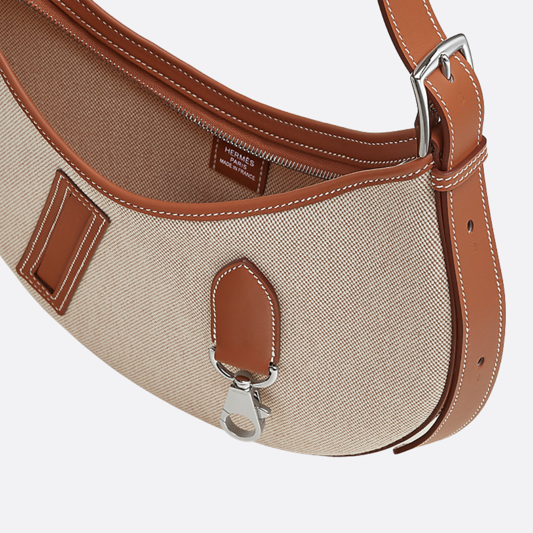 P'TIT ARÇON TASCHE AUS TOILE & LEDER HERMÈS