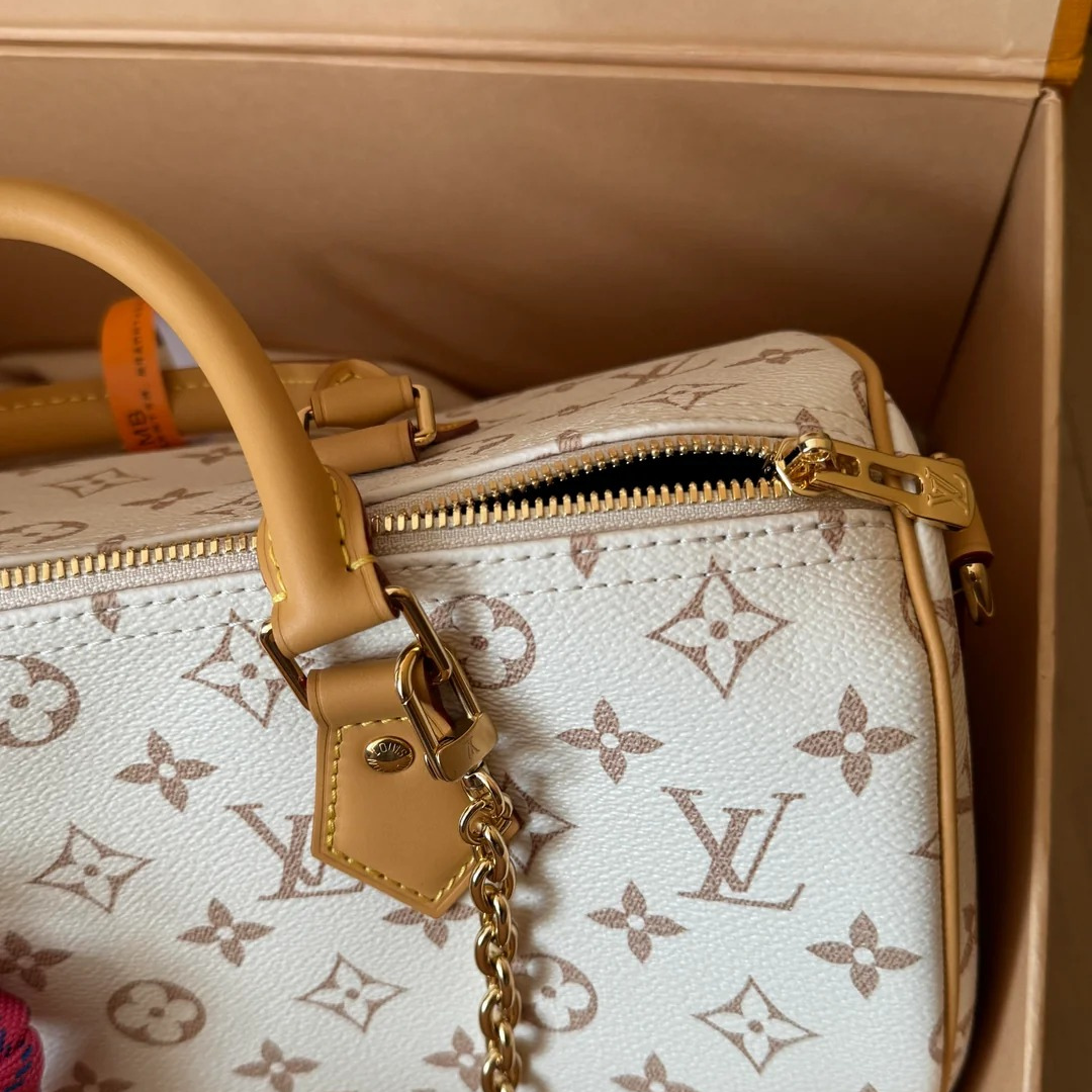 LOUIS VUITTON – SPEEDY SOFT 30 LUCKY CARTERA