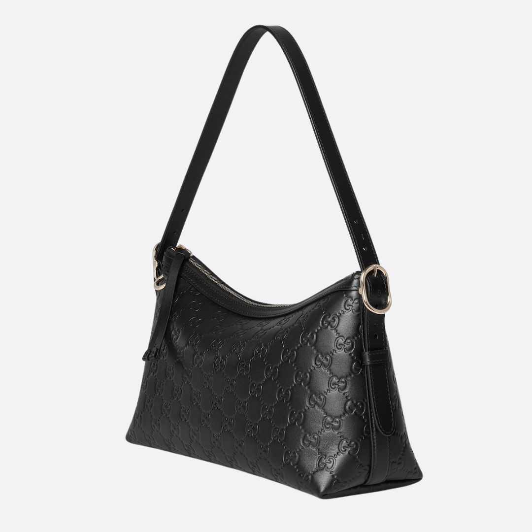 CARTERA DE HOMBRO MEDIANO CON EMBLEMA GG GUCCI