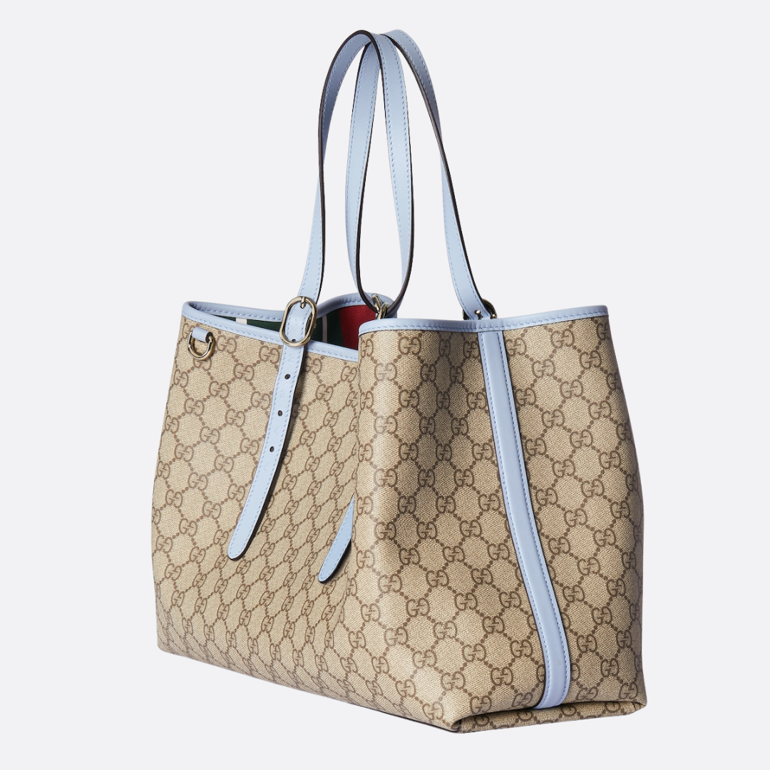 CARTERA DE COMPRAS GROSSER CON EMBLEMA GG DE GUCCI