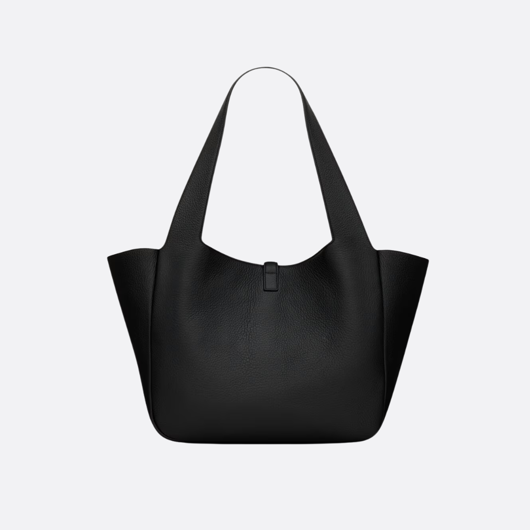 YVES SAINT LAURENT LE 5 À 7 BEA – CARTERA DE PIEL DE GRANA FINA