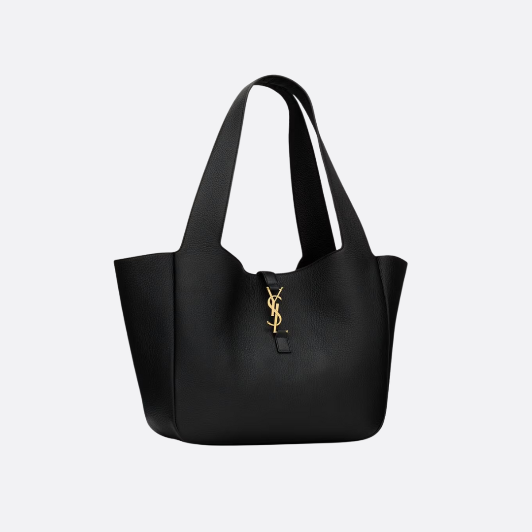 YVES SAINT LAURENT LE 5 À 7 BEA – CARTERA DE PIEL DE GRANA FINA