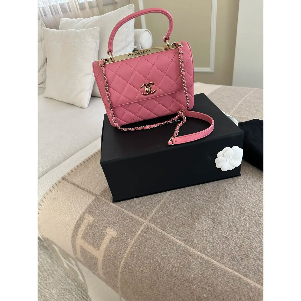 CARTERA CON SOLAPA CHANEL TRENDY CC – PEQUEÑO