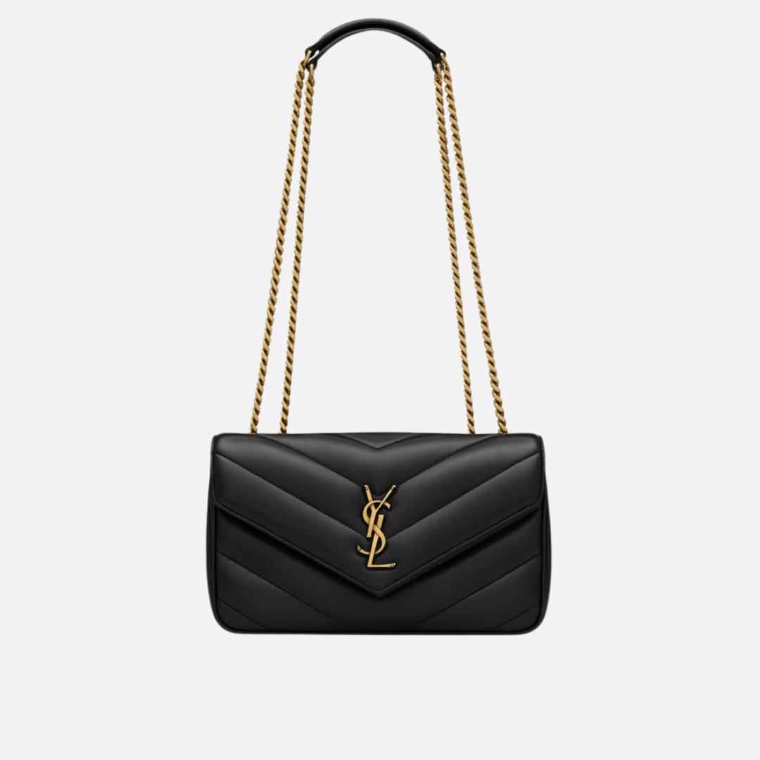 SAINT LAURENT LOULOU PEQUEÑO APARATO ACOLCHADO