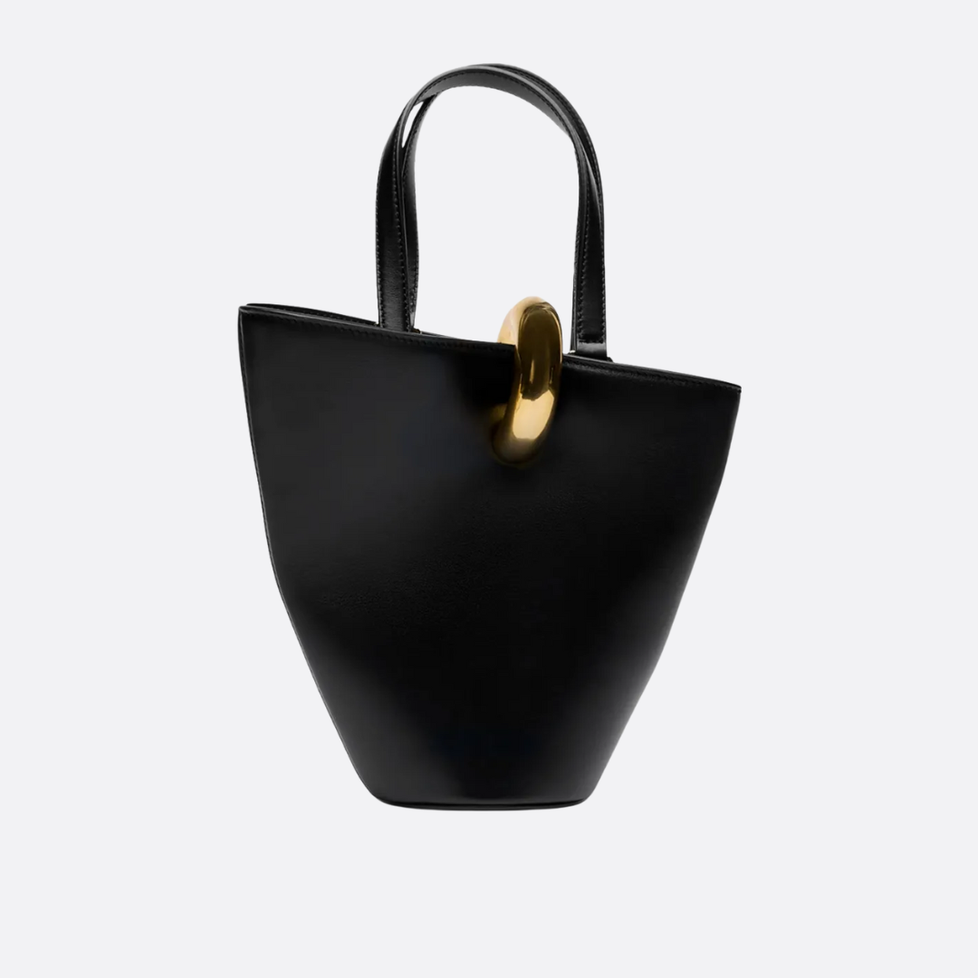 TOTE JACQUEMUS LE PETIT BAMBOLA LEDER