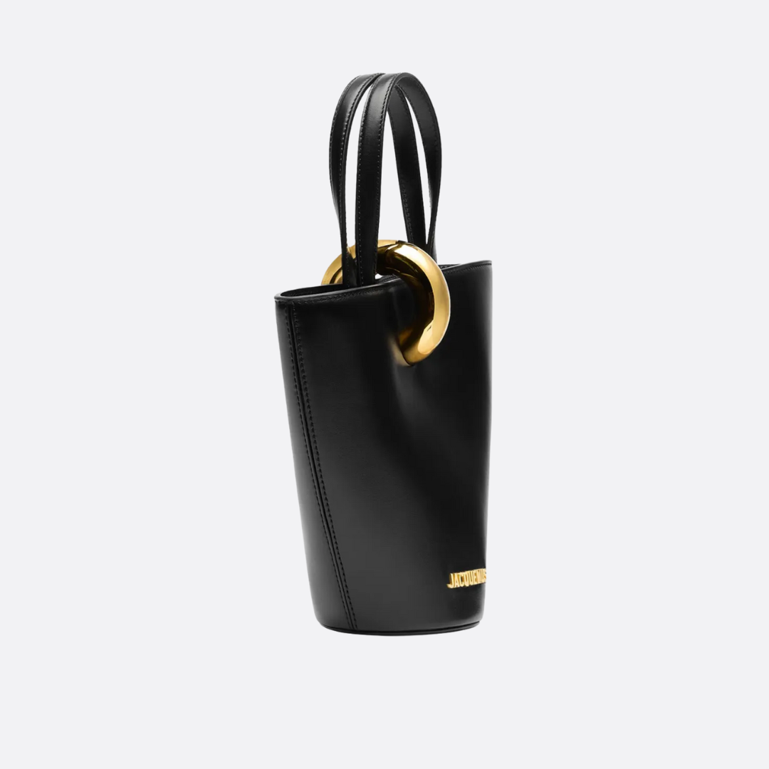 TOTE JACQUEMUS LE PETIT BAMBOLA LEDER