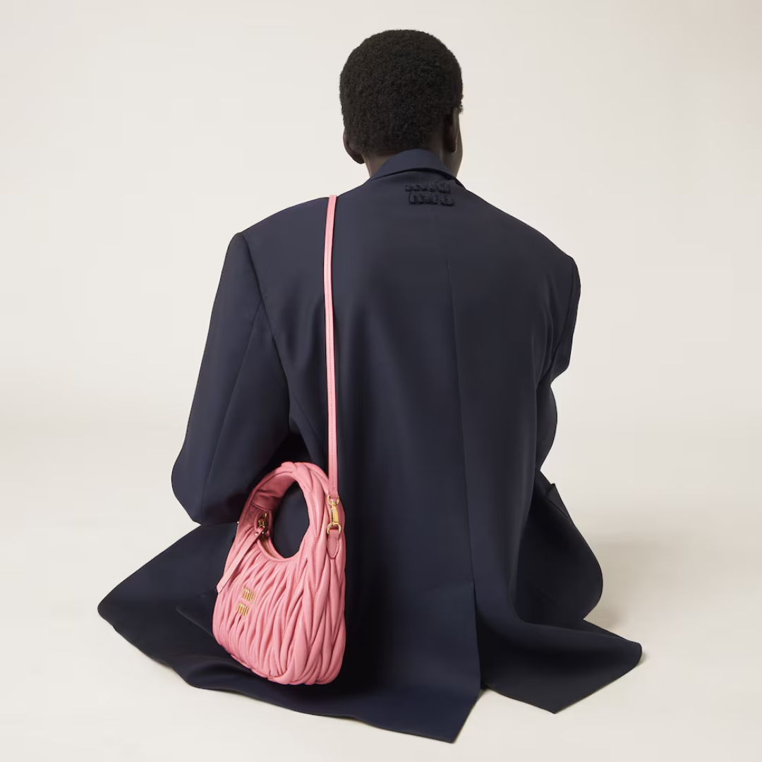 CARTERA DE HOMBRO MIU MIU WANDER DE NAPA MATELASSÉ