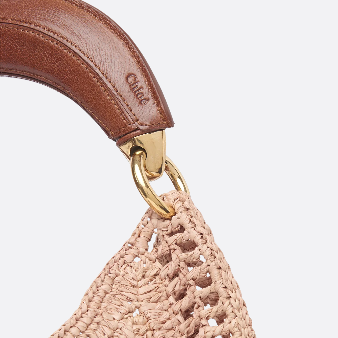 CARTERA CHLOÉ HOT SUMMER BANANA DE RAFIA
