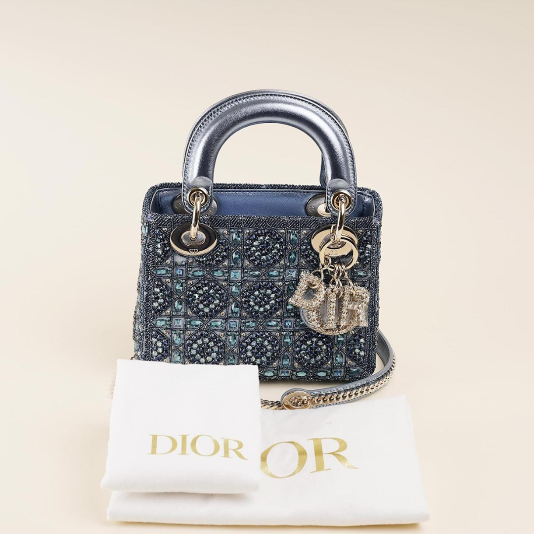 LADY DIOR MINI PERLAS
