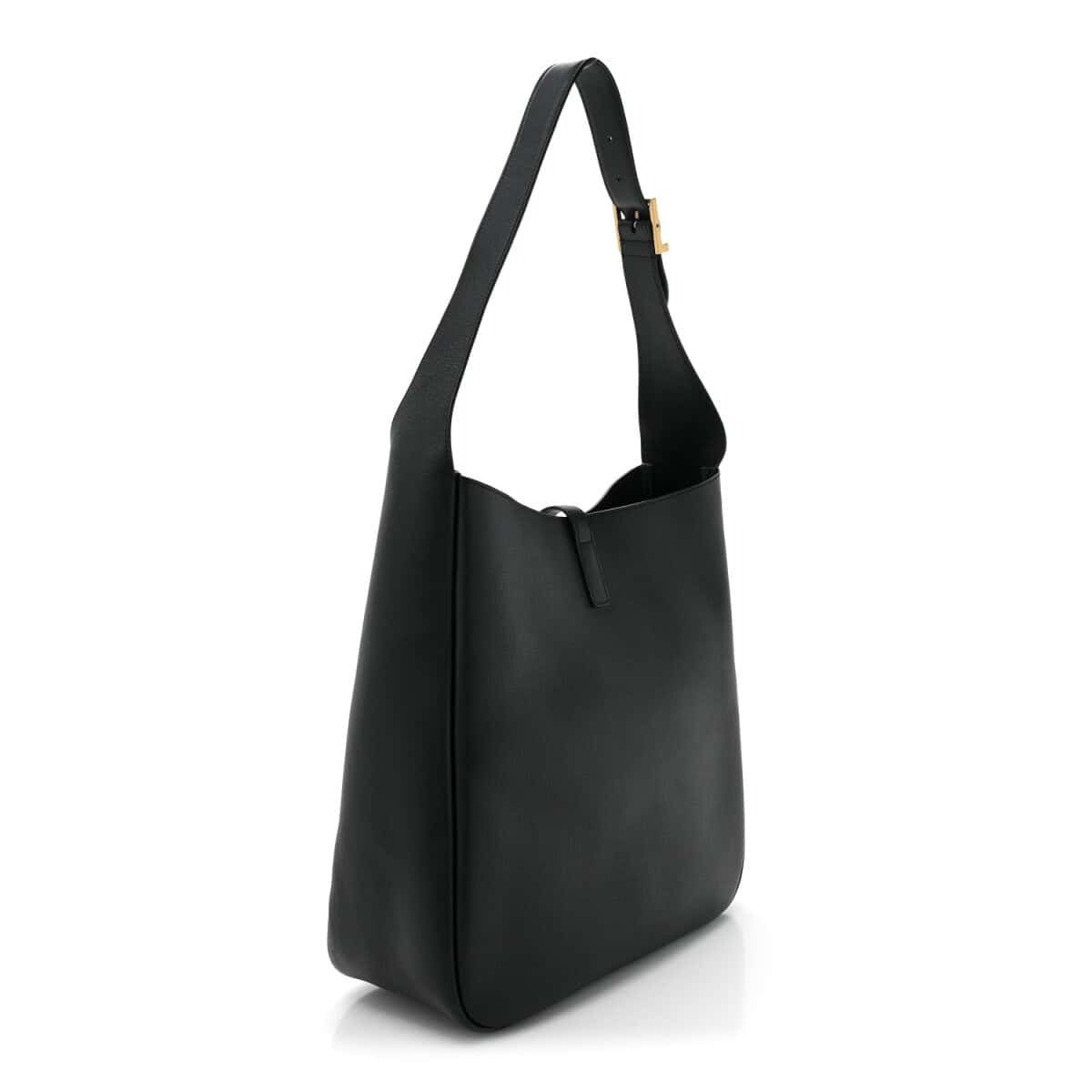 SAINT LAURENT – CARTERA BABY LE 5 À 7 SUAVE DE PIEL GRANULADA